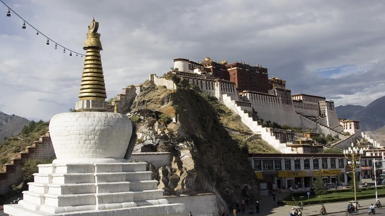 The Potala Palace in Lhasa